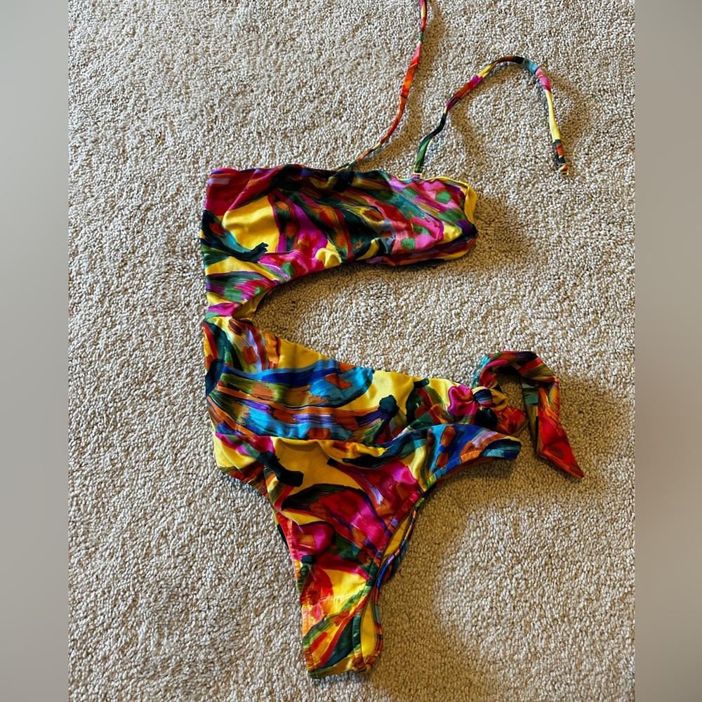 FARM Rio Multicolor One Piece Swimsuit